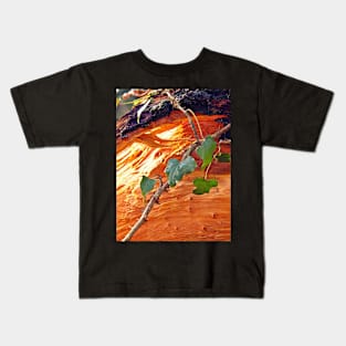 Fire-Breathing Log Kids T-Shirt